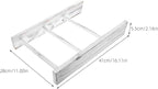 Garneck Mini Ladder Towel Rack 16'' White Wood Hand Towel Holder for Country Bathroom Decor Space-Saving Display Rack for Kit