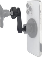 Aluminium 17mm/0.67" Ball Mount Extension Arm, Solid 17mm Vent Clip Ball Extender Female to Male for Car Vent Phone Holder - Metal Made (2.87" Short Arm)