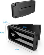 2PCS Puerto Rico Flag Car Seatbelt Adjuster car Universal Car Seat Belt Pads Cover for More Comfortable Driving, Seat Belt Shoulder Strap