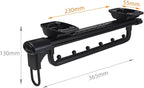 Pull Out Clothes Rail Extendable Pull Out Closet Rod - Wardrobe Pull-Out Trousers Rack, Adjustable 25-46 Cm Clothes Rail Ward
