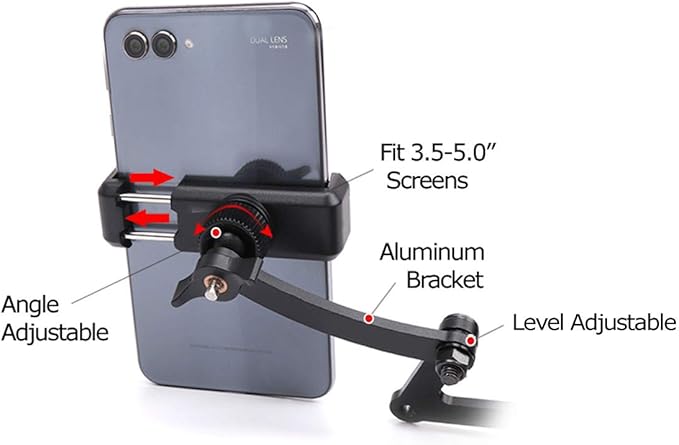 iJDMTOY Behind Tachometer Mount Smart Phone GPS Mounting Holder Kit Compatible with Mini Cooper Gen2 R55 R56 R60 R61 (360-Degree Rotatable)
