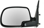 TRQ 2 Piece Driver and Passenger Side Mirror Assembly Set Manual Adjustment No Heat No Memory Chrome Compatible with 1999-200