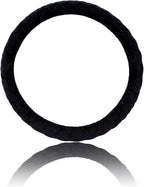 Flying Banner car Steering Wheel Cover Soft Velvet Warm Universal Size 15 inches SUV Truck Anti Slip Odorless Summer Winter (