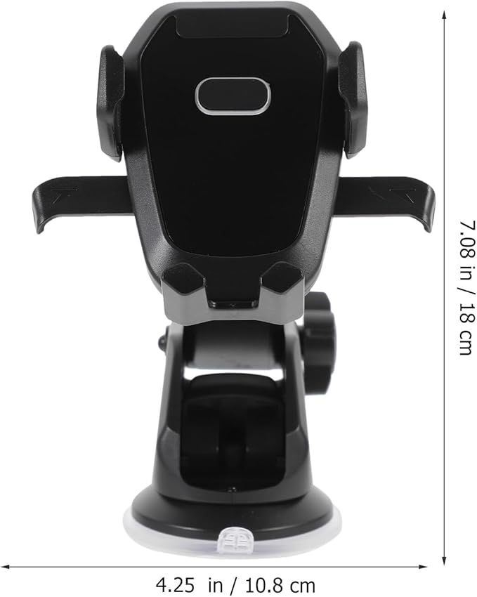 Operitacx Car Dash Cam Suction Cup Mount Holder, Adjustable Multipurpose Dvr Mount for Car Dashboard, Universal Phone and Camera Holder with Strong Suction, Suitable for Travel and Driving