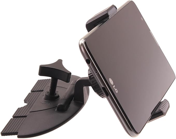 Car Mount CD Slot Holder Compatible with Motorola Razr Plus (2024,2023), Cradle Swivel Dock Strong Grip CD Player Slot