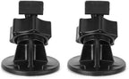 Car Mount for Car Frontview Dash Cam, Windshield & Dashboard Adhesive Recorder & GPS Mount Holder, 360 Degree Adjustable Rotating Bracket, 2Pcs (F Head)