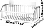 SUS304 Stainless Steel Wire Basket, Hanging Wall Organizer Cabinet Storage Basket, Wall Mounted Shelves for Home Kitchen Bath