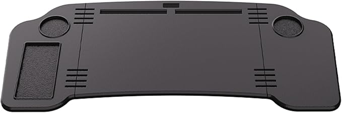 2 in 1 Car Desk Steering Wheel Tray, Foldable Car Table Holder for Laptop Eating and Traveling, Upgraded Design