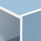 Furinno LUDER Book Shelf, 3-Cube Bookshelf, Bookcase with Open Shelves, 9.3 x 12 x 31.5, Easy Assembly, for Living Room, Bedr