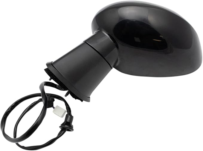 TRQ Driver and Passenger Side Mirror Assembly Set Power Heated Blind Spot Paint to Match Foldaway Compatible with 2015-2019 D