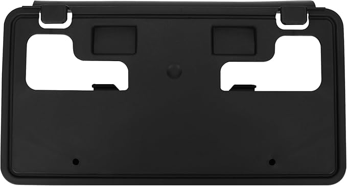 Front License Plate Frame Bracket Compatible with Ford F250 F350 F450 F550 Super Duty 2023 2024 2025 2026, Black No Drill Fro