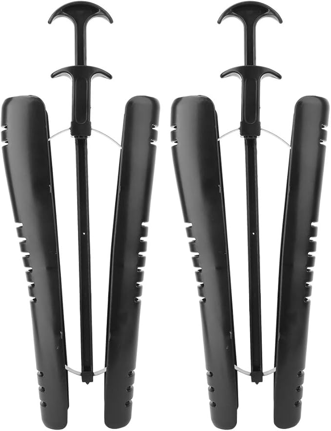 Boot Stretcher Women, Pair Plastic Shoe Stretcher, Boots Expander with Handle, Boot Inserts Shape Holders for Womens Mens Sho