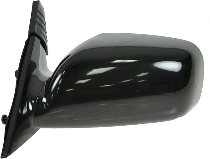 TRQ 2 Piece Driver and Passenger Side Mirror Assembly Set Electric Adjustment Heated No Memory Black Compatible with 2002-200