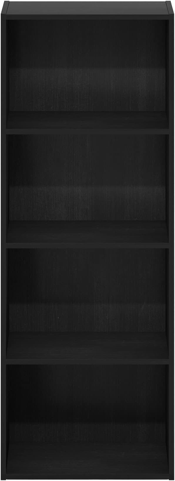 Furinno Luder Bookcase / Book / Storage, 4-Tier, Blackwood