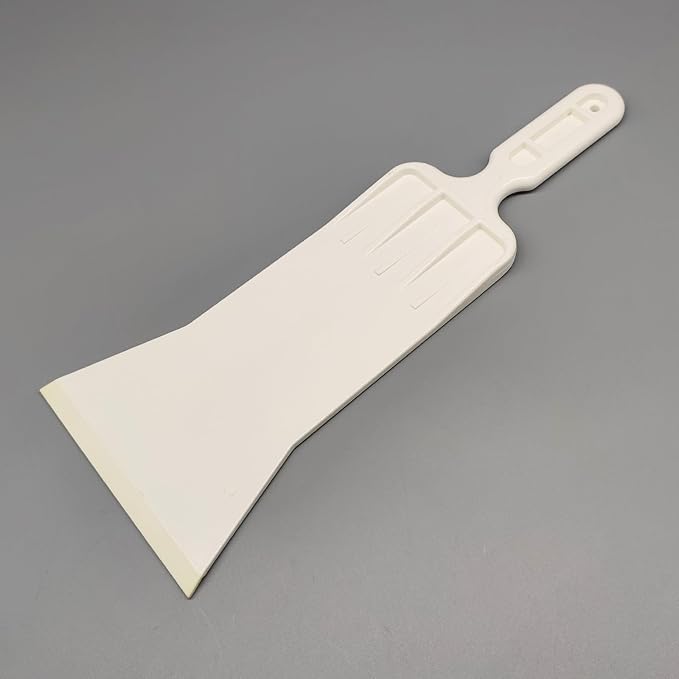 Long Handle Bulldozer Squeegee Window Tint Tools for Front & Rear Back Window Film Auto Flat Glass Tint - White