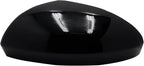 Left Driver Side Replacement Mirror Cover Compatible with Nissan Altima 2019 2020 2021 2022 2023 2024 2025 Side Rearview Mirror Cap Cover Without Turn Signal Light (Glossy Black)