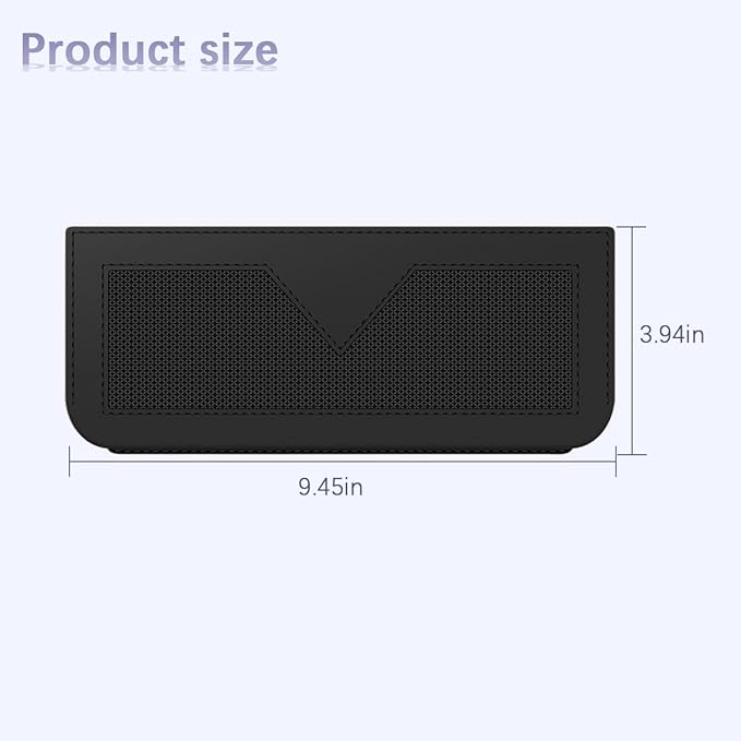 Car Seat Side Pocket Organizer, PU Leather Multifunctional Small Vehicle Console Side Storage Pouch, Automotive Gap Filler Bag for Cell Phone Sunglasses, Universal for SUV RV Truck (Black)