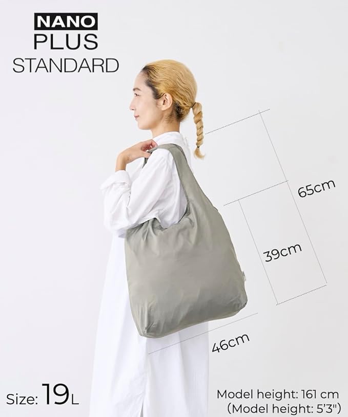 Compact Reusable Grocery Tote Bag – Lightweight, Foldable & Packable Shopping Bag for Travel