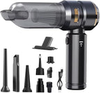 Handheld Cordless Vacuum,Car Vacuum Cleaner,4-in-1 22000PA High Power Portable Rechargeable Vacuum Cleaner with Brushless Mot