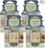 Yankee Candle Car Jar Ultimate, Iced Berry Lemonade, 0.96 OZ (Pack of 4)