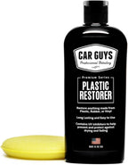 CAR GUYS Plastic Restorer | Bring Plastic, Rubber, and Vinyl Back to Life! | User Friendly Trim Restorer | Safe Auto Detailin