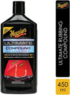 Meguiar’s Ultimate Compound, Pro-Grade Car Scratch Remover for Paint Correction, Removes Swirls and Defects While Restoring Gloss and Shine, Christmas Gifts for Car Guys, 15.2 Oz