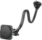 1Zero for Magsafe Car Phone Mount 14-Inch Gooseneck Long Arm Extension, Universal Windshield Dashboard Industrial-Strength Suction Cup Car Phone Holder with Strong Magnets (2026 Upgraded for Magsafe)