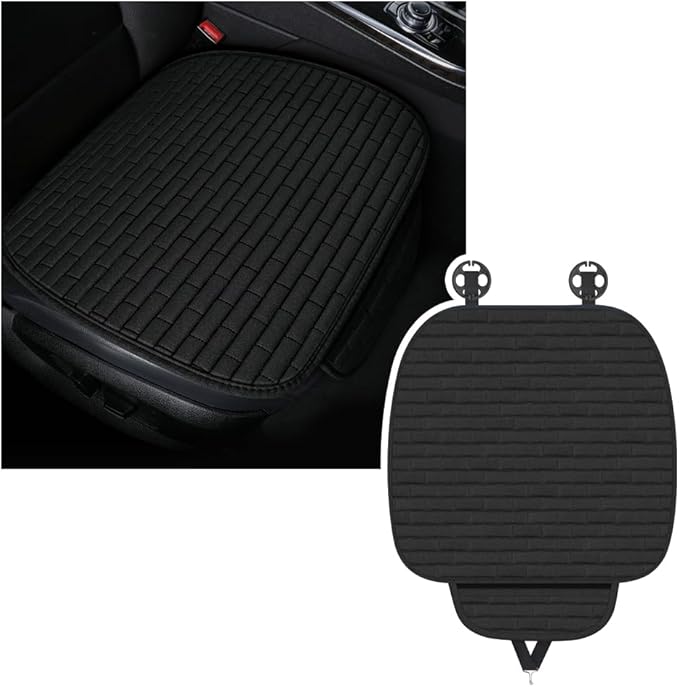 Car Seat Covers Front Seats,Non-Slip & Breathable Car Front Seat Cover with Lattice Design,Universal Bottom Seats Covers for 