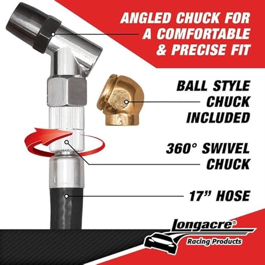 Longacre 52-53000 Pro Digital Tire Pressure Gauge 0-60 psi