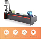 Center Console Dash Cam Mount&Dashboard Storage Tray for Hummer EV Accessories 2022-2025 2026 SUV Pickup ,Rotatable Car Dash Cameras Mount Holder Box Organizer,Mount Fit for Action Camera (G)