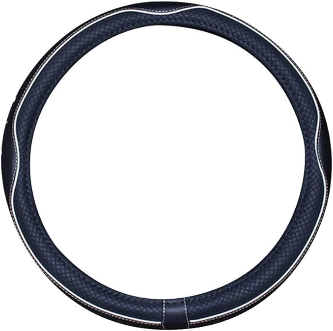 Mayco Bell 2019 New Microfiber Leather Car Extra Large Steering Wheel Cover for Big Trucks (17.5-18'', White)