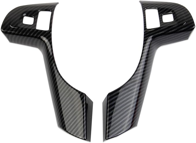 Korlot Carbon Fiber Style Interior Steering Wheel Cover Trim Accessories for Pontiac G8