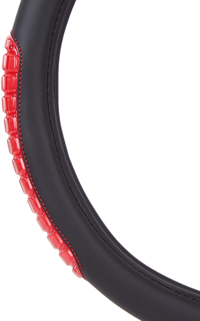 Flying Banner car Steering Wheel Cover Gel Massage Velvet Cool Warm Universal Size 15 inches SUV Truck Anti Slip Odorless Sum