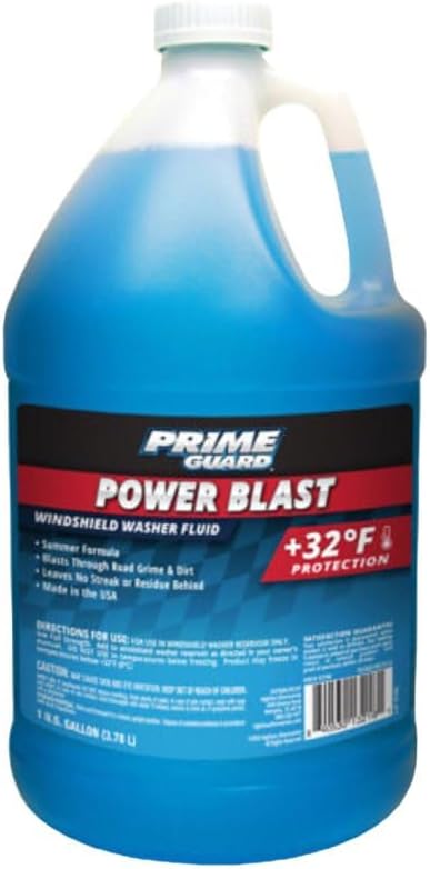 Prime Guard 92106 Power Blast +32ºF Windshield Washer Fluid - 1 Gallon