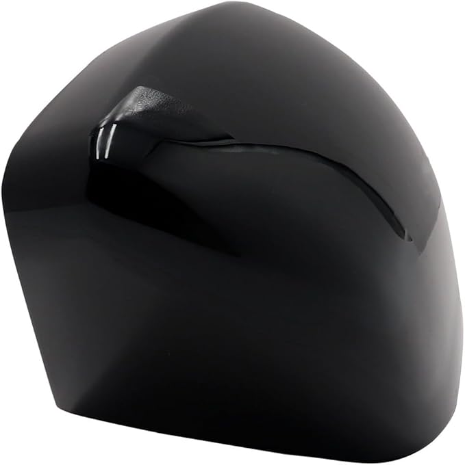 Right Passenger Side Replacement Mirror Cover Compatible with Nissan Altima 2019 2020 2021 2022 2023 2024 2025 Side Rearview Mirror Cap Cover Without Turn Signal Light (Glossy Black)