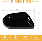 Rearview Mirror Caps Fitment for Toyota Camry 2018-2025 2PCS-Set (Gloss Black - Original, For Camry 2018-2025)
