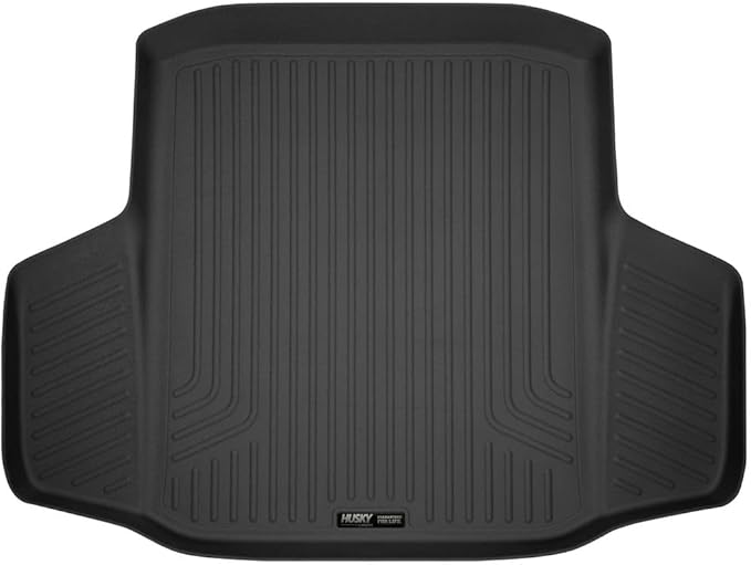 Husky Liners Weatherbeater Trunk Liner | Fits 2018 - 2022 Honda Accord Sedan | Trunk, 1-pc. Black - 44131