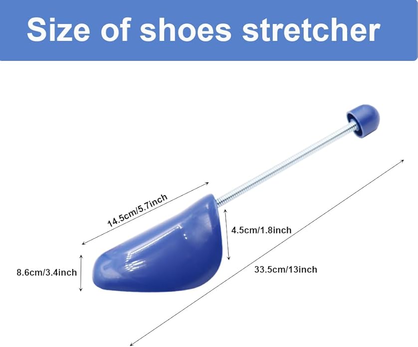 EchoDone 10 Pairs Plastic Shoe Tree Stretcher Shaper for Men