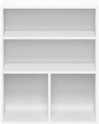 Furinno Pasir 3 Tier Display Bookcase, White