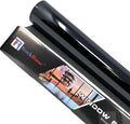 RockRose 35% Premium Carbon Car Window Tint Film 20 in x 5FT 2PLY Charcoal Privacy Film UV, Heat Blocking Tint for Car or Home Adhesive Film Easy Shrink, Plotter Friendly Pro Grade
