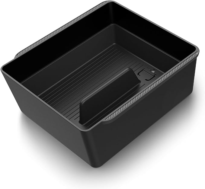 Spigen Armrest Console Organizer for Tesla Model Y Juniper (Standard, Premium & Performance 2026/2025) and Model 3 Highland (Standard, Premium & Performance 2026/25/24)