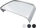 Car Chrome Rear View Door Mirror Cover Cap | Compatible with 2017-2024 F250 F350 F450 F550 Super Duty Side by Side Accessories | RH Right Passenger Side Exterior Plastic Tow Rearview Mirror Covers
