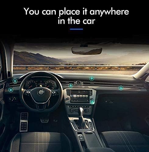 SALEX Flat Magnetic Phone Mounts 2 Pack. Black Cell Phone Holder for Car Dashboard, Wall, Truck. Universal Stick on iPad Wall Magnet Mount Kit for Tablets, Smartphones. Magnetic Phone Mount for iPhone