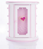 Renawe Girls Musical Jewelry Box Necklace Storage Accessories Gifts Cute Kids Jewelry Boxes for Little Girl Toddler Children 