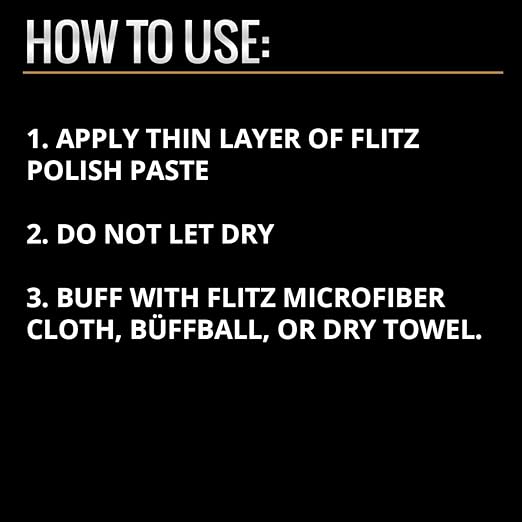 Flitz Metal Polish Paste - 2lb Can of USA-Made Polish for Solid Chrome, Stainless Steel, Aluminum - Non-Abrasive for Light Oxidation - Requires Manual Buffing - Not for Plated/Coated Surfaces (3 Pack)
