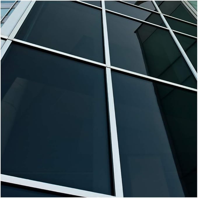 BDF NA05 Window Film Daytime Privacy and Sun Control Natural Black 5 (Very Dark) - 48in X 100ft
