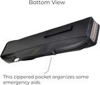 2026 New Car Seat Gap Filler with One-Pull Window Breaker & Seatbelt Cutter in Fixed Position, No More Searching in Emergencies, – Between Seats Blocker & Catcher to Prevent Drop, Universal Fit