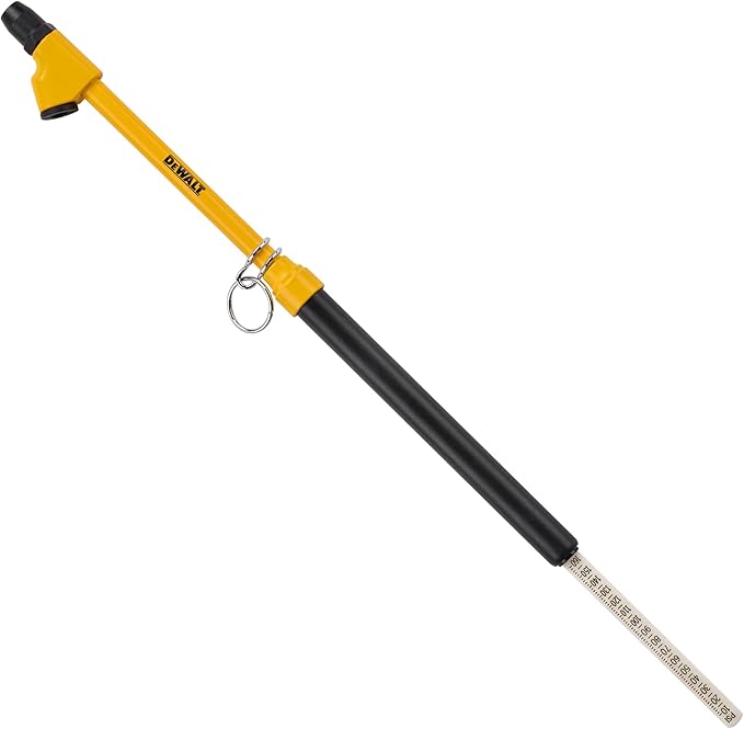 DEWALT Dual Head Heavy Duty Truck Gauge w/Indicator Bar, 10-160 PSI for Large Trucks, Heavy Duty Construction