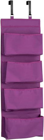 YNR Over Door Storage with 4 Pockets Strong and Durable, Hanging Wardrobe Storage Organiser Practical and Spacious, Hanging S