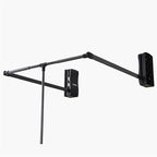 Pull-Down Hanger Extendable Pull Out Closet Rod - Pull-Down Wardrobe Clothes Rail, Extendable Wardrobe Rail Tube Rod, Hanging